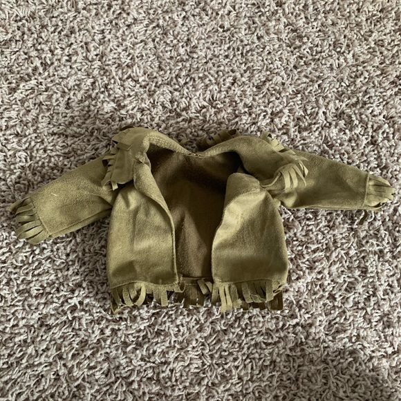 18inch doll fringe green jacket - Picture 1 of 1